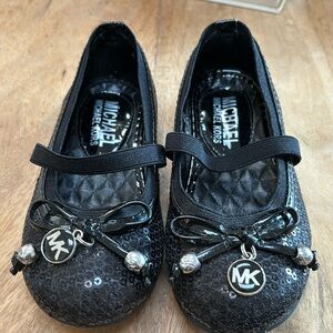 EUC MK ballerina flats with strap size 8